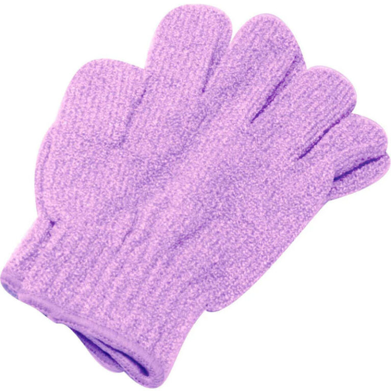 Purple Exfoliating Gloves